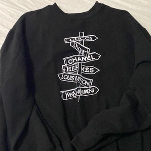 Womens designer sweater